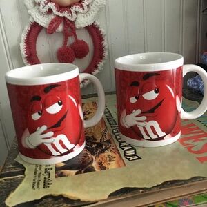 Pair of M & M mugs